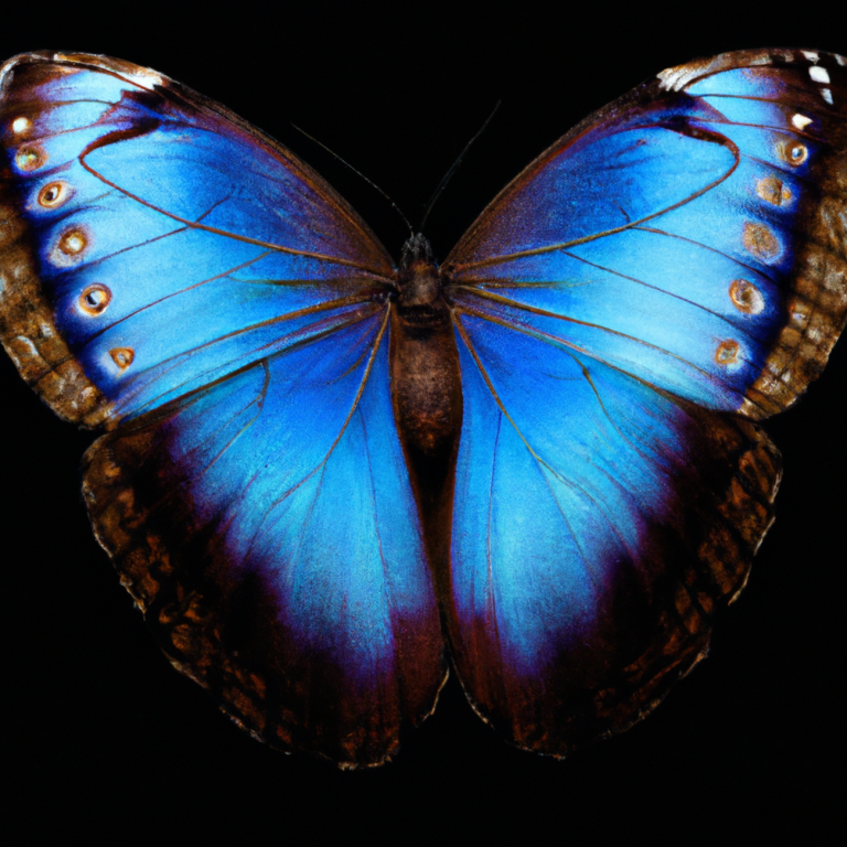 Découvrez la fascinante histoire du Morpho Bleu et les menaces qui pèsent sur cet insecte emblématique !!